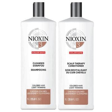 NIOXIN_Nioxin 3 Colored Hair Light Thinning Shampoo & Conditioner Duo Set_Cosmetic World